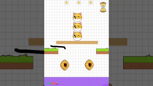 Doge Rescue Game - Draw To Save: Gameplay Walkthrough (iOS,Android) Part 4 - Doge Star смотреть онлайн