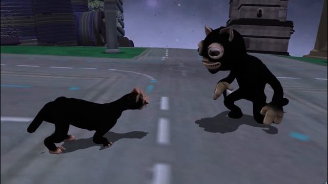Cartoon Cat vs Cat | Horror vs Animal [S1E9] | SPORE смотреть онлайн