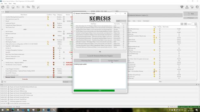 Como instalar o mod Nemesis Unlimited Behavior Engine (SE/AE) смотреть онлайн