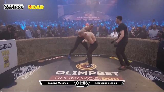 UFC ТOPDOG, Махмуд Мусалов VS Александр Северин.жестокий бой смотреть онлайн