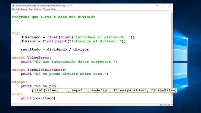 Python - Nivel 22 - Reto 4 - Más de una excepción смотреть онлайн