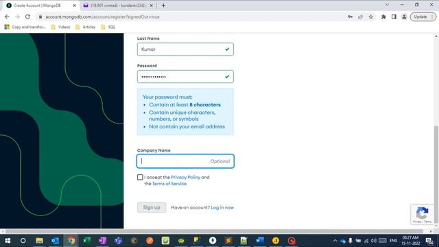 1. Signup into MongoDB Atlas смотреть онлайн