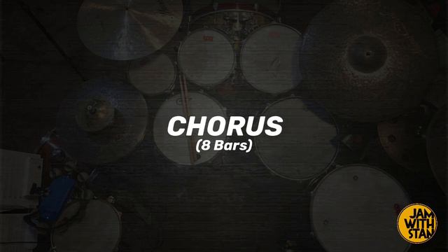 Drum Backing Track / Drum Loops / Drum Beats - Rock Beat / Rock Funk Beat 110BPM [JAM WITH STAN] смотреть онлайн