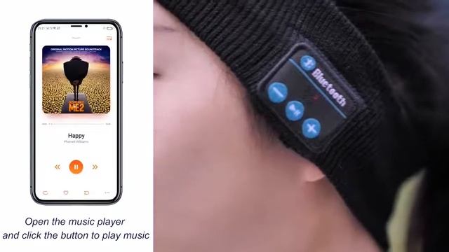 2020 bluetooth музыкальная головная повязка, шляпа для йоги, бега, дышащий головной убор, наушники смотреть онлайн