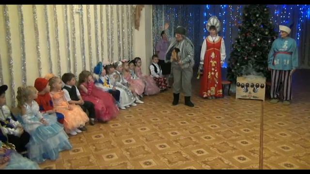 Новогодняя ёлка 2012! Детский сад № 11 Якорек группа Рябинка смотреть онлайн