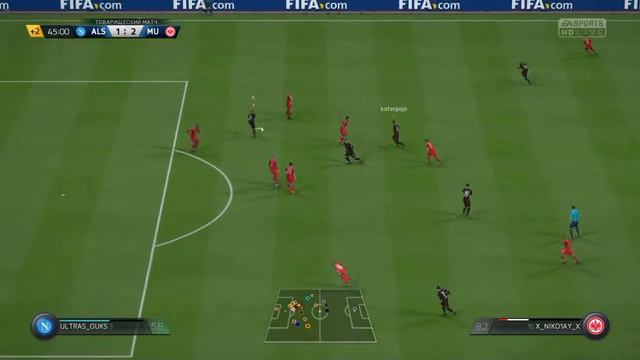 FIFA 16 Клубы профи LFRM ВЫСШИЙ ДИВИЗИОН 8-й тур FC ALISA vs MEDVED UNITED смотреть онлайн