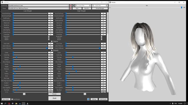 Hair Pack 02 for Skyrim SE+LE Bodyslide+ (add-on v.0.2) смотреть онлайн