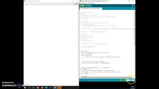 Lab:Serial Printing Functions. Printing an ASCII Table смотреть онлайн