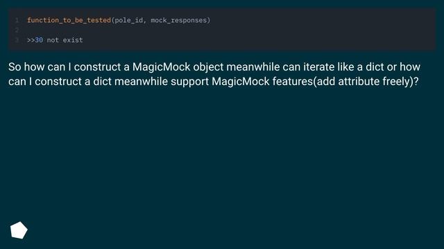 How to let MagicMock behave like a dict? смотреть онлайн