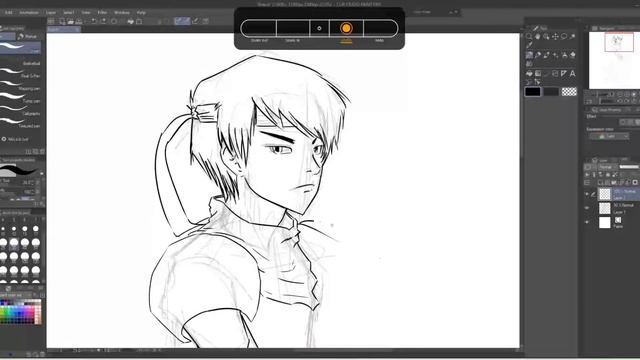 RPG Game Character Speed Drawing on Clip Studio Paint смотреть онлайн