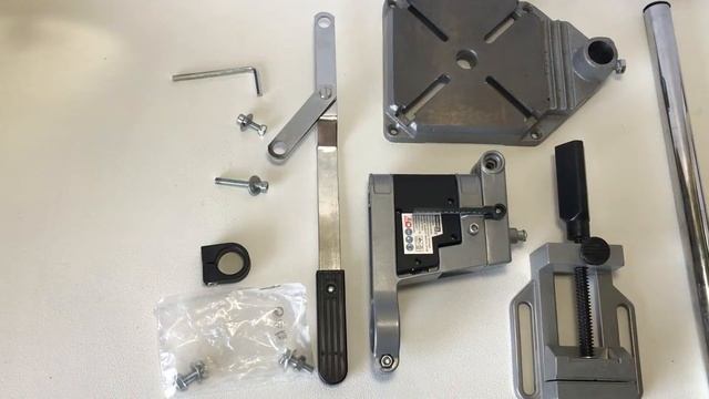 Стойка для дрели PowerFix + тески быстрозажимные смотреть онлайн