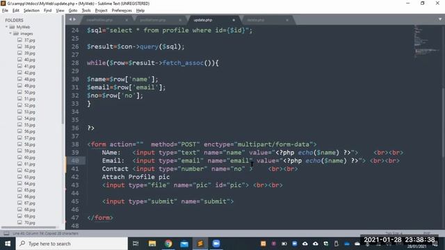 PHP-MySQL lecture Data Update and Delete PHP CRUD Part II - The Protec Urdu Tutorials смотреть онлайн