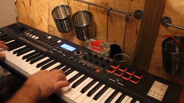 Blues Swing in A (NI Vintage Organs, Kontakt Player, Novation Impulse 61) смотреть онлайн