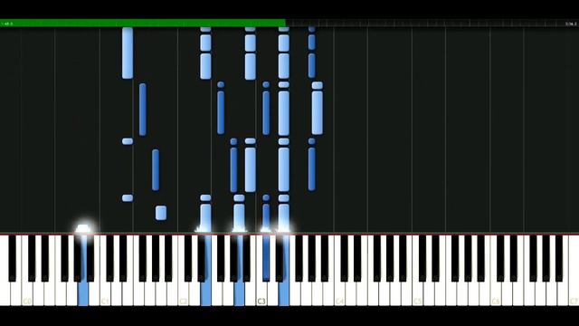 Michael Buble - Crazy love [Piano Tutorial] Synthesia | passkeypiano смотреть онлайн