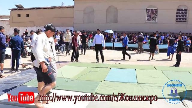 Qashqadaryo Viloyati Kasbi Tumani Qamashi Qishlogidagi 15  Maktabida Kurash
