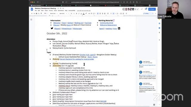 Meshery Dev Meeting (Oct. 5th, 2022) смотреть онлайн