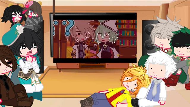 Fandoms react (part 2 (still finishing Genshin reaction) смотреть онлайн