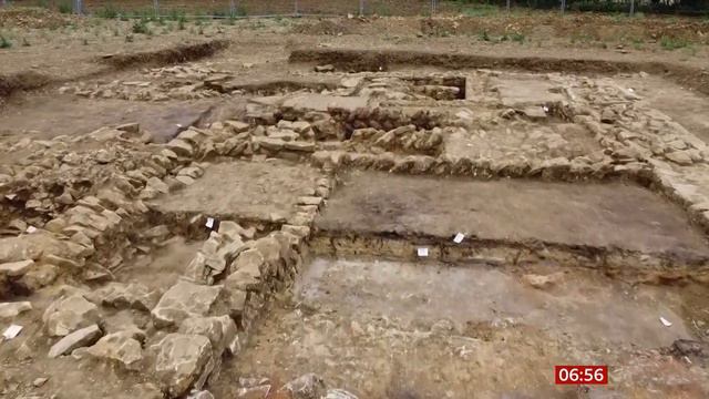Ancient barn conversion with steam room found at Roman villa in Rutland (UK) смотреть онлайн
