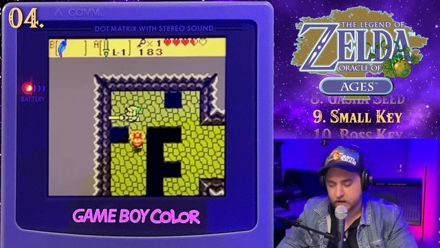 Zelda and Chill: Oracle of Ages #4 - Level 2: Wing Dungeon (GBC) смотреть онлайн