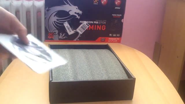 Unboxing ► MSI R9 270X ► peckamal1 смотреть онлайн