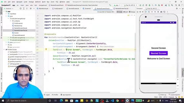 Jetpack Compose Nested Navigation | MAD Series | Dr Vipin Classes смотреть онлайн