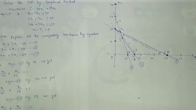 Lec-1 Graphical Method In Linear Programming Problem || For Unique Solution || In Hindi смотреть онлайн