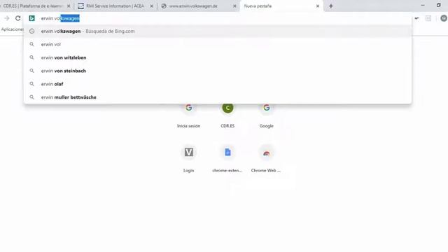 Registro Erwin grupo Volkswagen смотреть онлайн