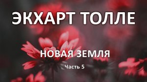 НОВАЯ ЗЕМЛЯ. Экхарт Толле. Часть 5. Аудиокнига