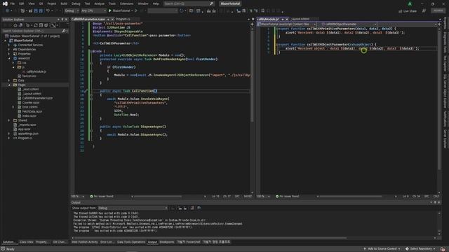 Blazor JavaScript Interop 2/2 смотреть онлайн