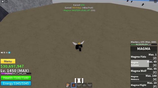 MAGMA MAGMA FRUIT MAGU MAGU NO Mi ELEMENTAL (LOGIA) DEVIL FRUIT SHOWCASE IN BLOX FRUITS - PART 31 смотреть онлайн