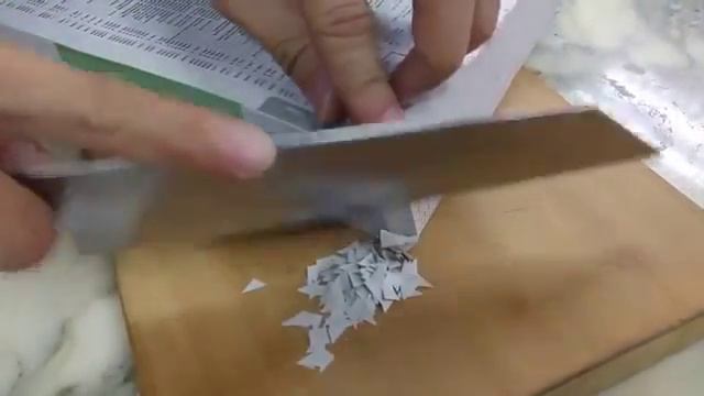 Как так можно заточить нож !!!!!