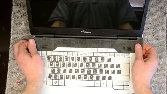 Fujitsu Siemens Amilo Pa 3515 laptop disassembly, take apart, teardown tutorial смотреть онлайн