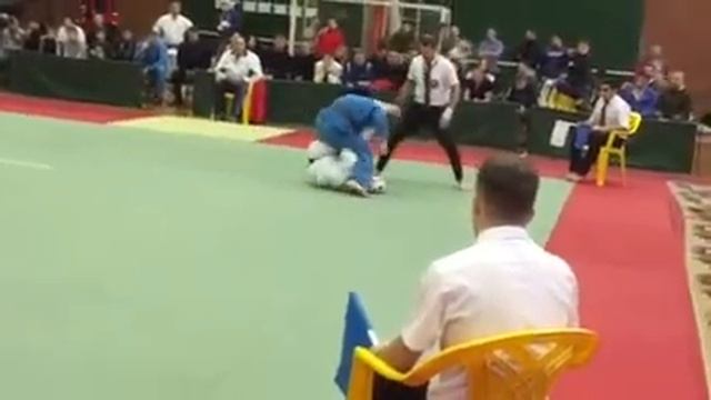 Егоров Александр 2 бой | Чемпионат ЦФО по Кудо 2017 смотреть онлайн