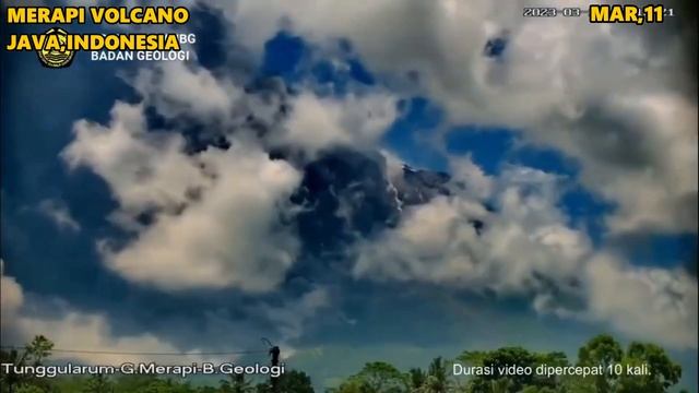 Most Dangerous Merapi Volcano Erupts in Java, Indonesia | Volcano, merapi смотреть онлайн