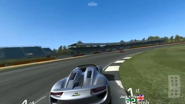Real Racing 3 || PORSCHE 918 SPYDER CONCEPT || Silverstone The Grand Prix Circuit Gameplay смотреть онлайн