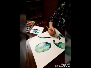 Как нарисовать цветы поэтапно: уроки акварели. Преподаватель Алхасова С.И