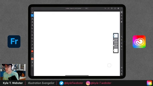 Illustration Masterclass with Kyle T. Webster - Live Oils in Adobe Fresco | Adobe Creative Cloud смотреть онлайн