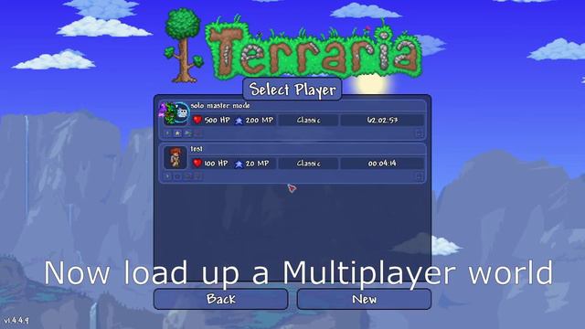 Terraria 1.4.4.9 Duplication Glitch смотреть онлайн