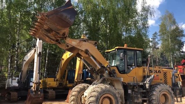 2524. Обзор погрузчика фронтального SDLG LG956 | 2010 смотреть онлайн