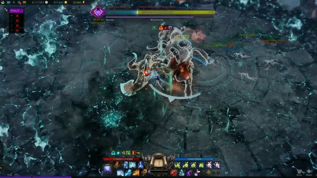Lost Ark - Hard Valtan Gate 2 Solo (Igniter Sorc) смотреть онлайн