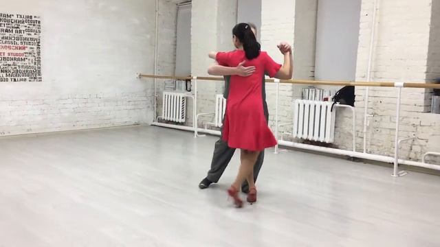 Комбинация с болео для ритмического танго смотреть онлайн