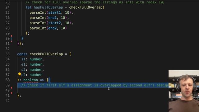 Advent of Code - Day 4 Solution [Typescript] смотреть онлайн