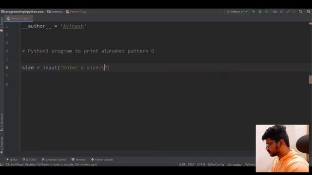 Python Program to Print Pattern of Letter O || Pattern Programming смотреть онлайн