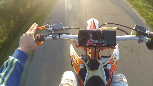 Покатушки на питбайке/кошайн 85 смотреть онлайн