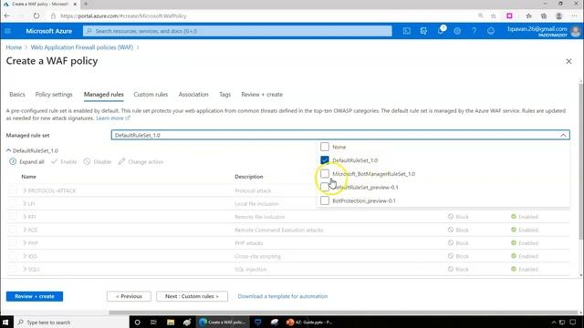 Implement Azure Web Application Firewall - WAF Tutorial CDN, Azure Front Door, Application Gateway смотреть онлайн