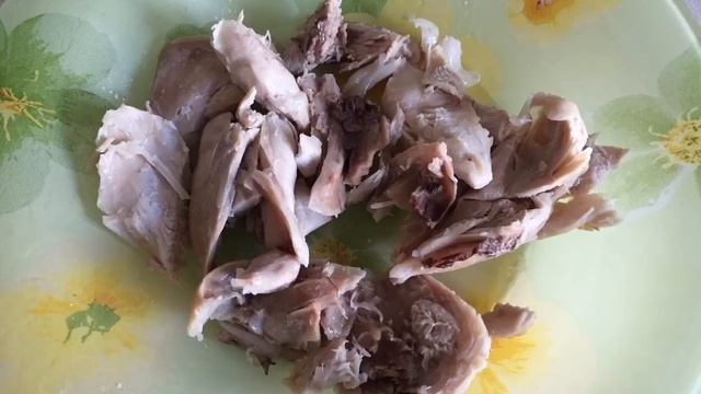 Куриный суп.