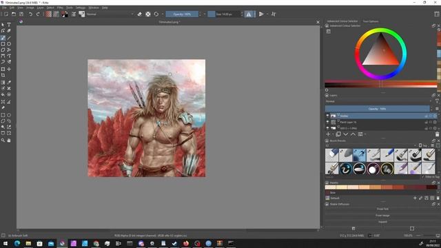 workflow for making Unique Original Fantasy art with AI смотреть онлайн