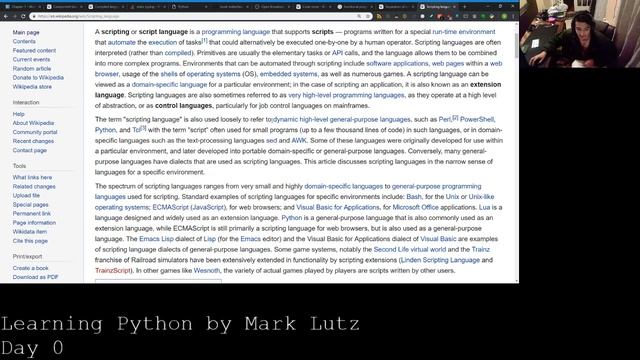 PYTHON FROM SCRATCH DAY 0 PT2: Learning Python by Mark Lutz смотреть онлайн