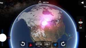 Ellipse rocket simulator - first mission