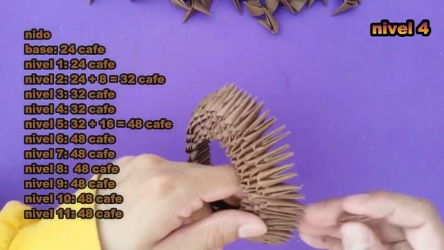 pollo en huevo de origami 3d REMAKE // 3d origami chicken смотреть онлайн